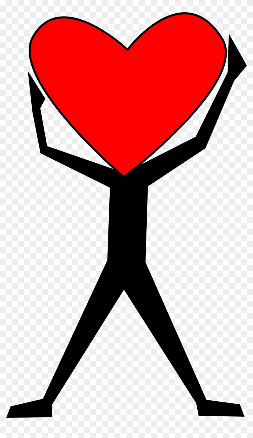 Heart Man - Heart Man Clipart #100766