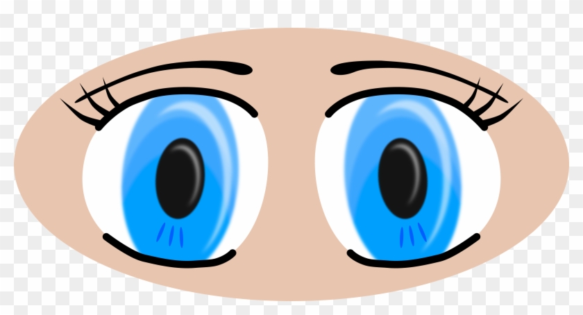 Clipart Anime Eyes - Cartoon Picture Of A Eyes #100792