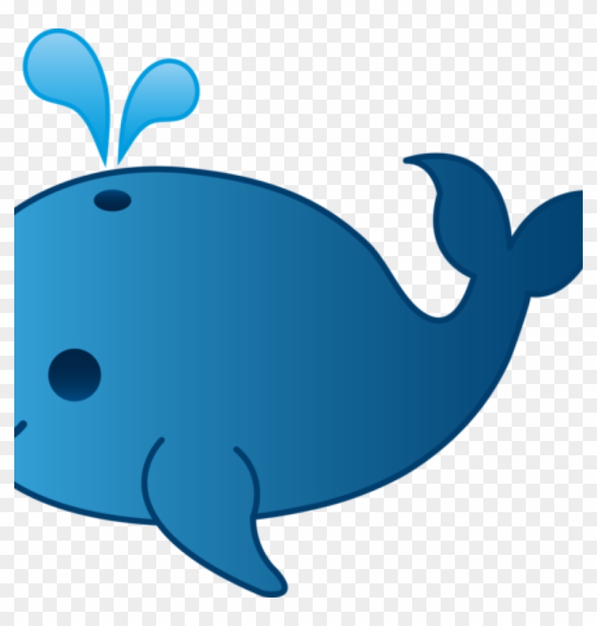 Blue Whale Clipart Little Blue Whale Clip Art Free - Whale Cartoon #100810