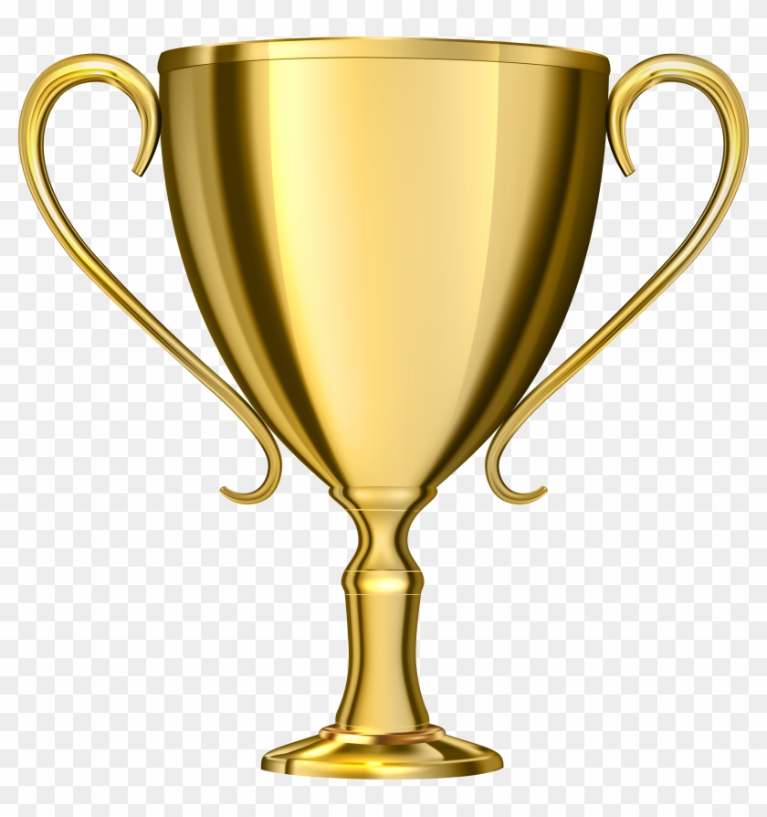 Gold Cup Award Transparent Png Clip Art - Trophy Png #100915