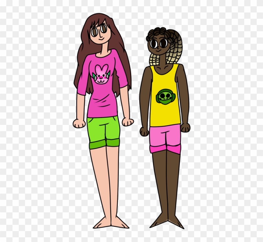 Girl Friends Clipart - Cartoon #100933