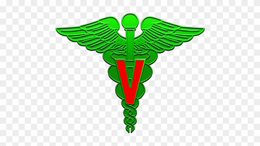 Veterinarian Caduceus Clip Art - Veterinary Symbol Png #100948