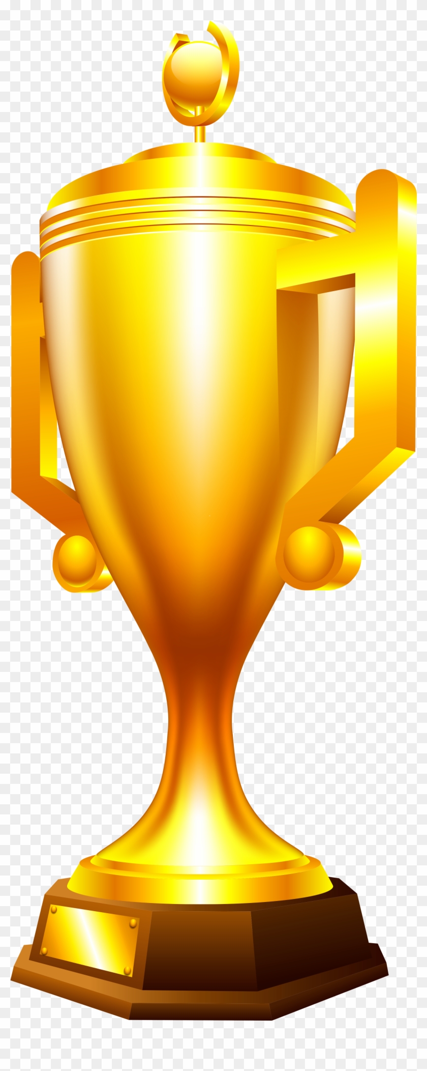 Trophy Clipart Orange - Trophy Png #100980