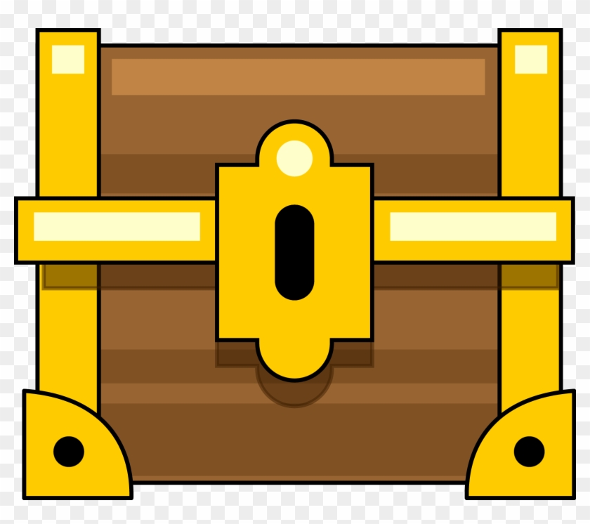 Treasure Chest Free To Use Clipart - Treasure Chest Lock Clip Art #100993