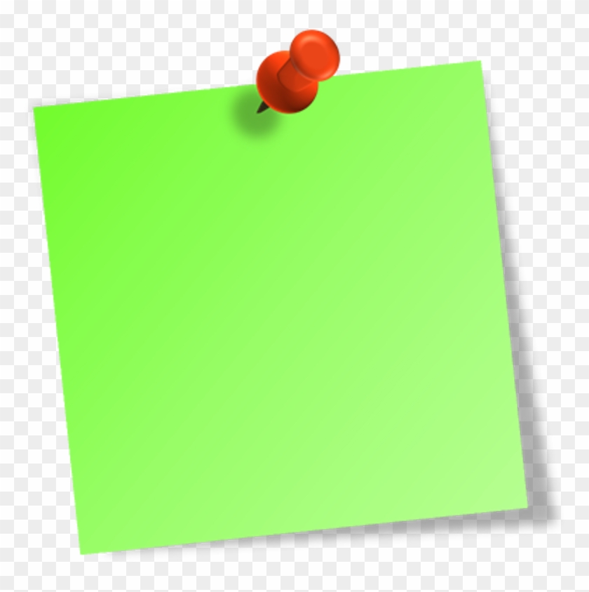 It Is All About The Thinking Process And A Fantastic - Green Post It Notes Png #101059