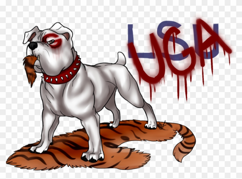 Georgia Bulldog Rq By Lelizadith - Cartoon #101169