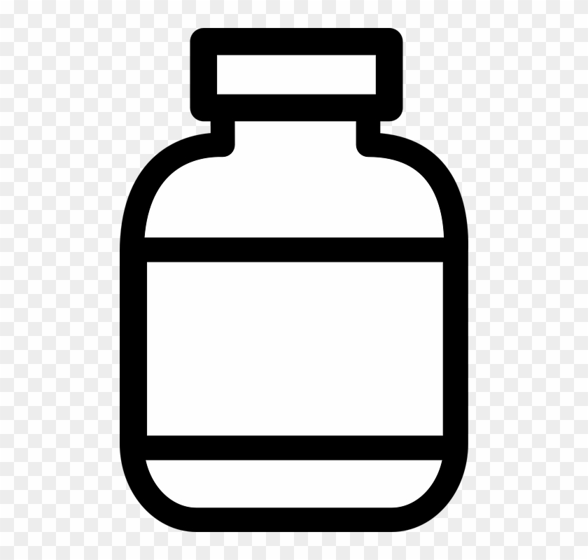 Medicine Bottle Clipart - Medicine Bottle Clipart #101176