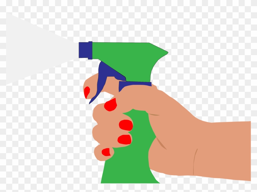 Solution - Spray Bottle Clip Art #101262