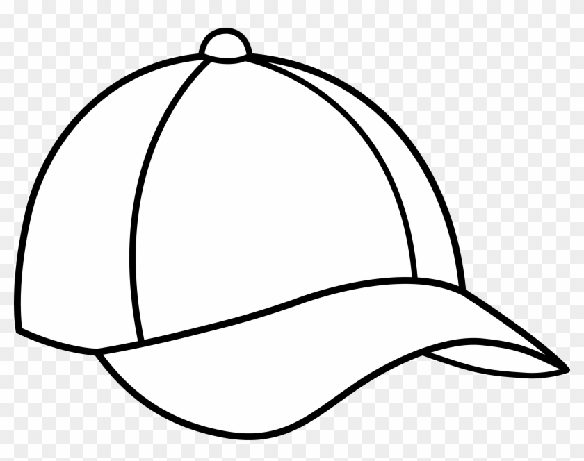 Black And White Baseball Cap Clip Art Cap Black And White Free