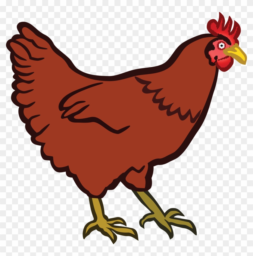 Free Clipart Of A Hen - Hen Clipart #101381