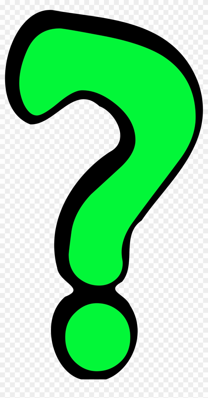 Big Image - Question Mark Clipart #101548