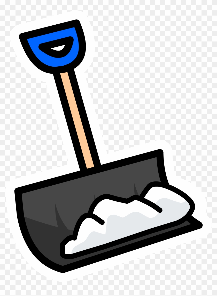 Snow Shovel Pin - Club Penguin #101653