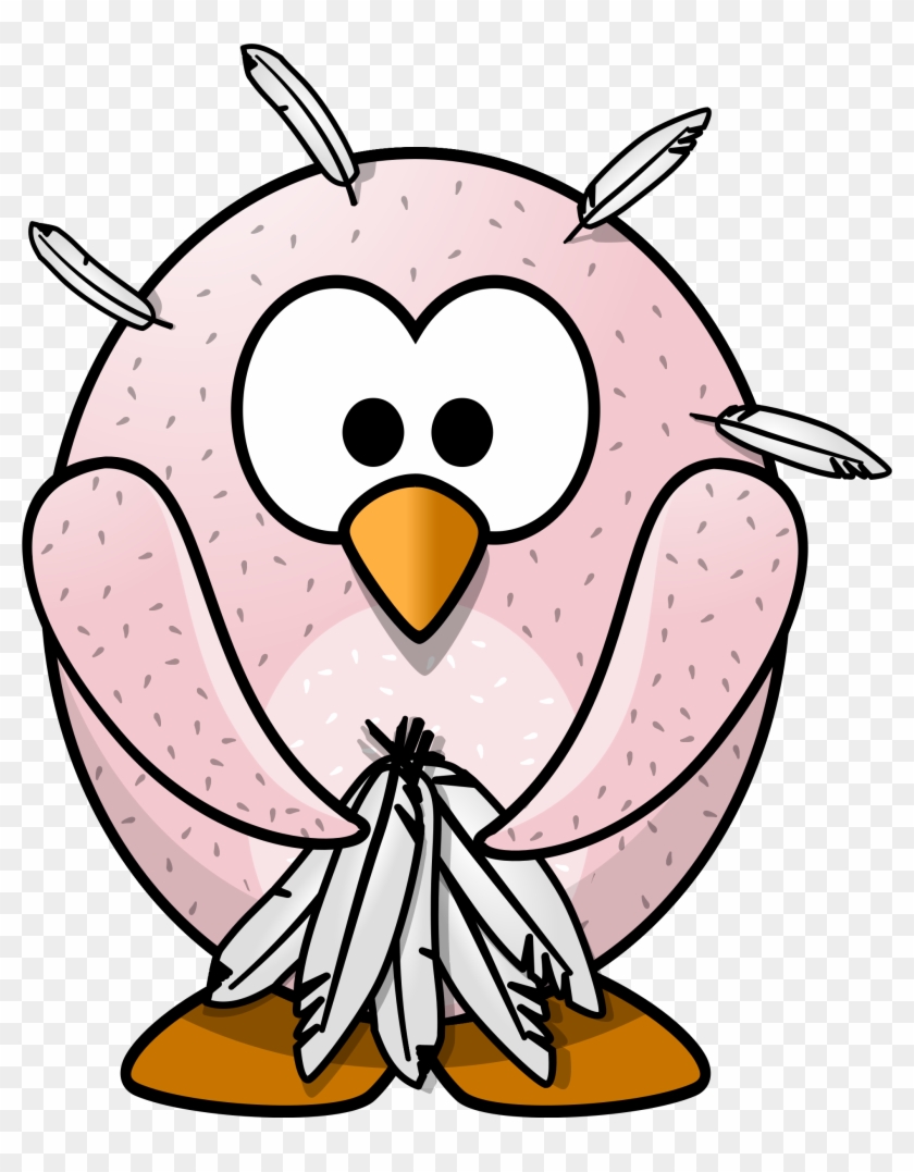 Goosebumps Clipart - Cartoon Bird Without Feathers #101654