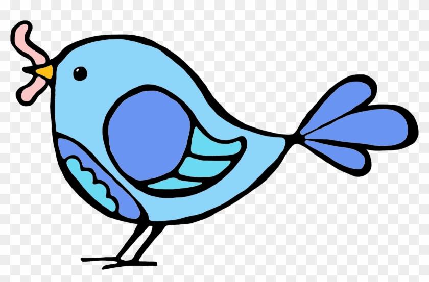 If I Wanted To Share Lots Of Links With My Colleagues, - Bird With A Worm Clip Art #101730