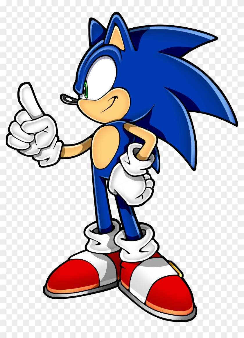 Sonic the Hedgehog transparent image download, size: 2824x3350px