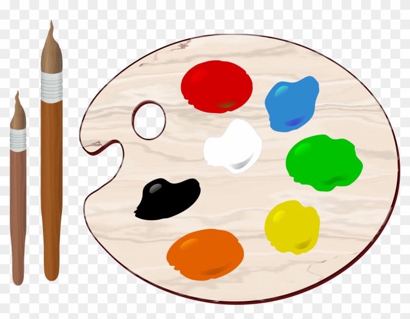 Paint Palette Clipart 20 Cliparts - Painting Color Clipart #101919