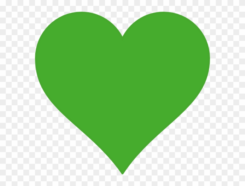 Lime Heart Clip Art At Clker - Twitter Heart Emoji Png #101970