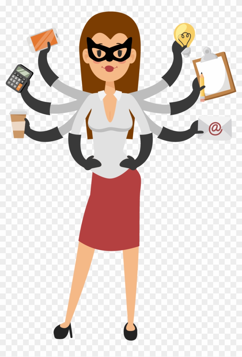 Secretaries Conference - Business Woman Super Hero #102025