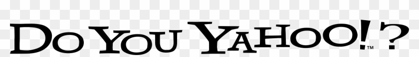 Do You Yahoo Logo Black And White - Lulla Doll Sleep Companion #102239