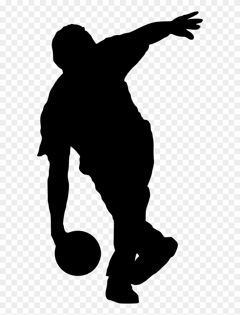 Free Png Sport Bowling Silhouette Png Images Transparent - Bowling Silhouette Png #102345