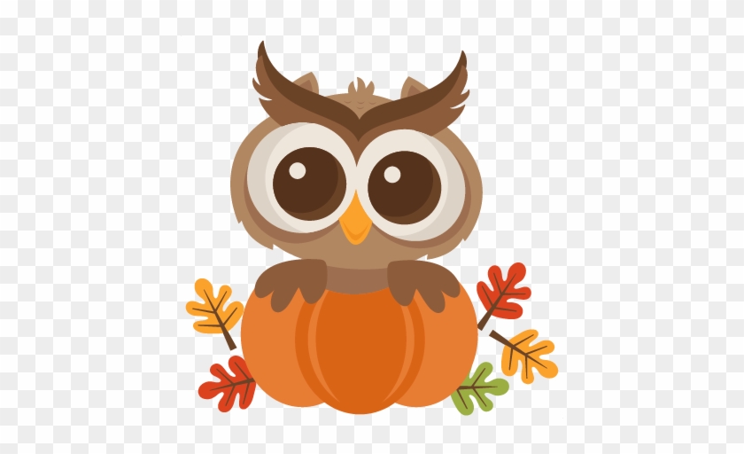 Cute Fall Clipart - Fall Owl Clip Art #102471