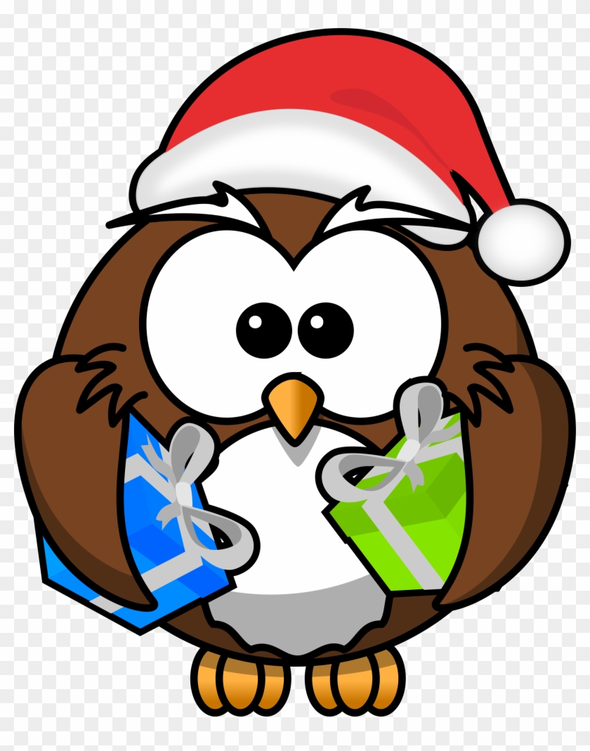 Christmas Cartoon Owls #102607