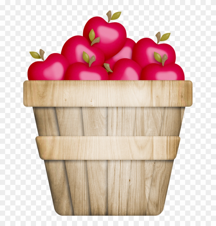 Clipart Apple In The Basket Basket Of Apples Adorable - Apple Barrel Clip Art #102787