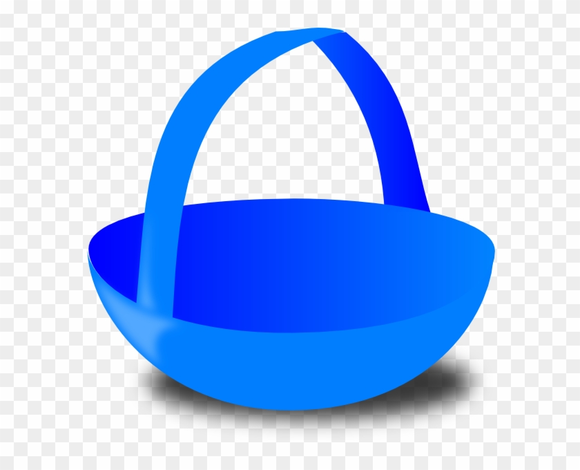 Blue Basket Clip Art - Blue Easter Basket Clipart #102790