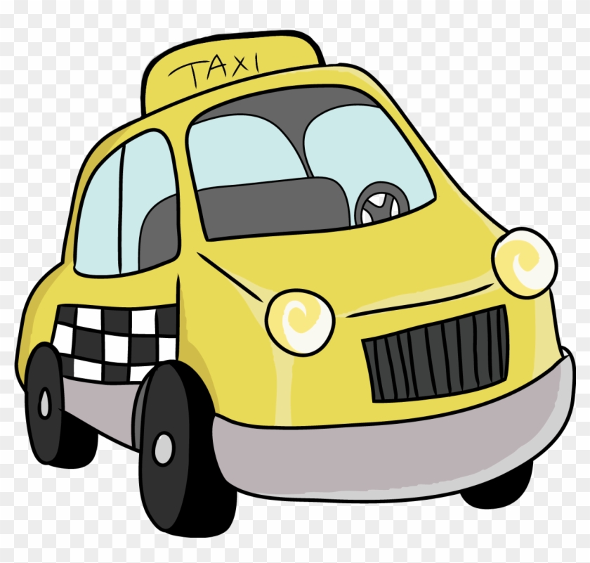 Free To Use Public Domain Cars Clip Art - Taxi Clipart Transparent #102960