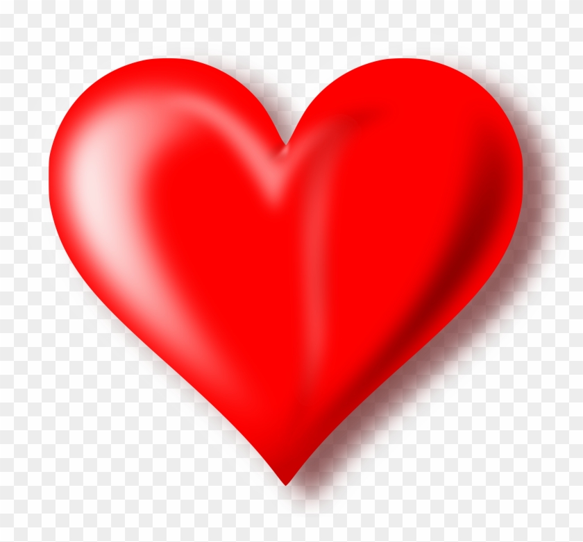 Heart Clipart Images - Red Heart With Transparent Background #103055