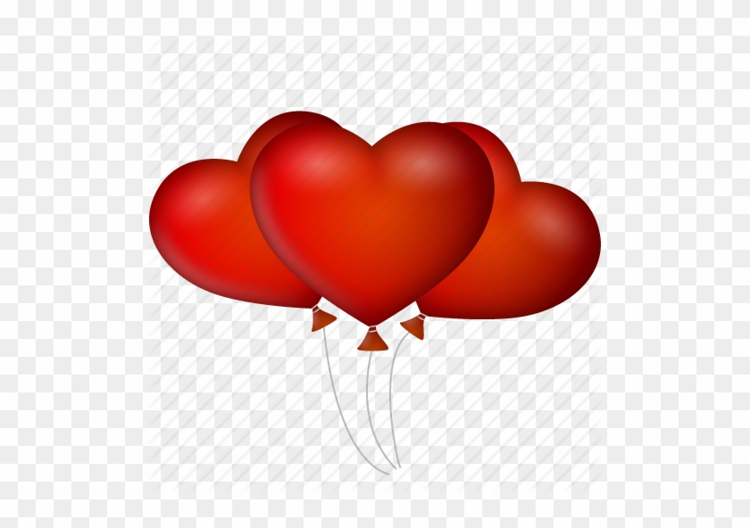 Balloons, Date, Event, Heart, Hearts, Like, Love, Valentine - Icon #103074