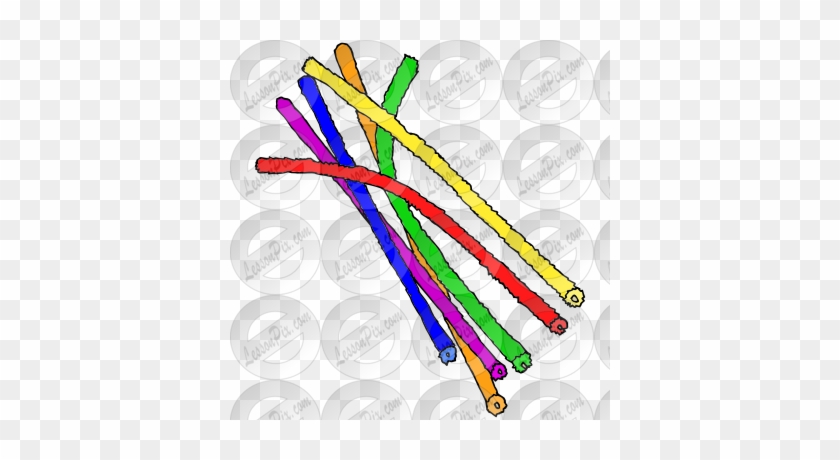 Pipe Cleaners Picture - Clip Art Pipe Cleaner #103096
