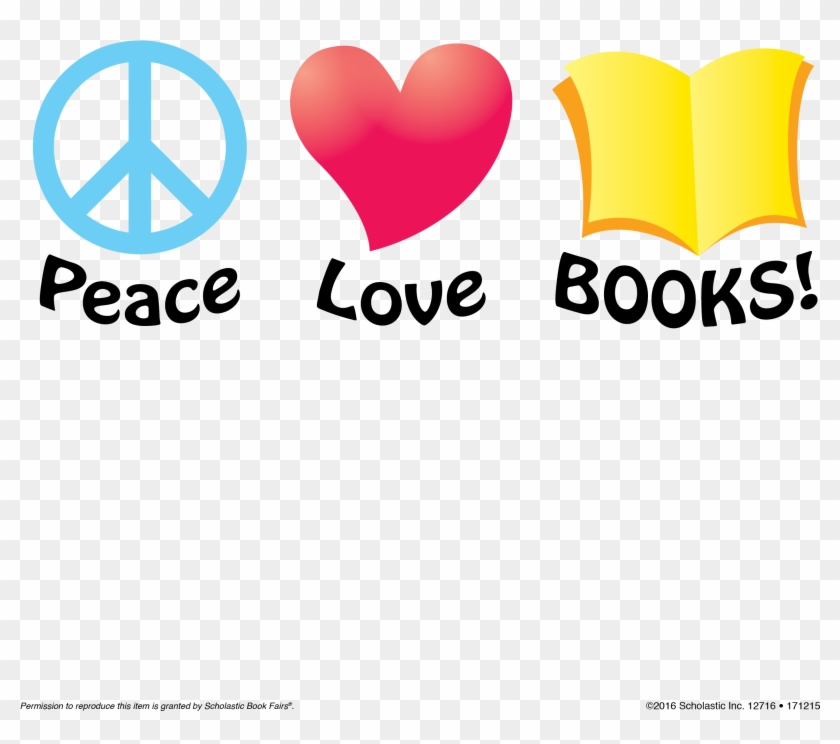 Book Clipart Love A - Peace Sign #103224