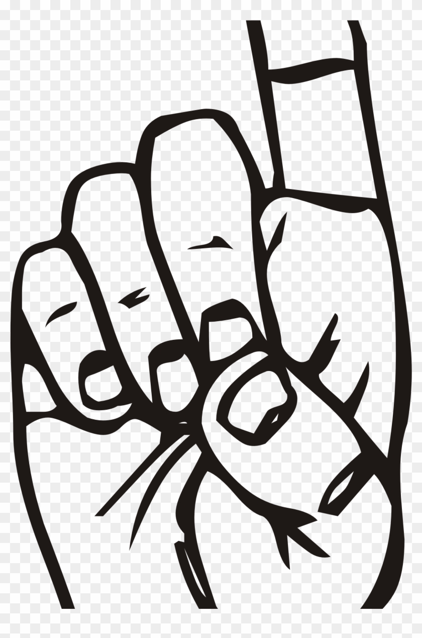 Finger Pointing At You Clipart - Finger Pointing Up Vector #103247