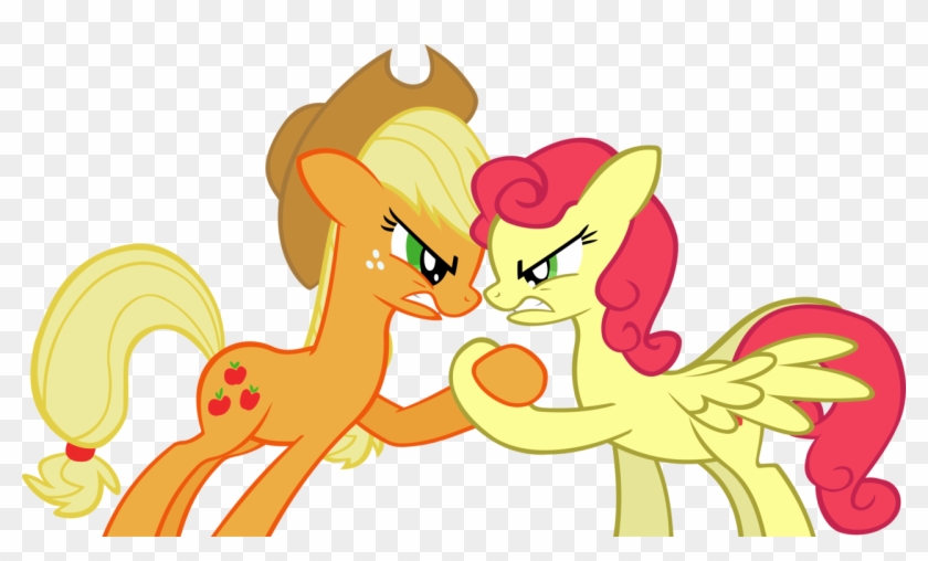 Absurd Res, Angry, Applejack, Arm Wrestling, Artist - Applejack Vs Strawberry Sunrise #544729