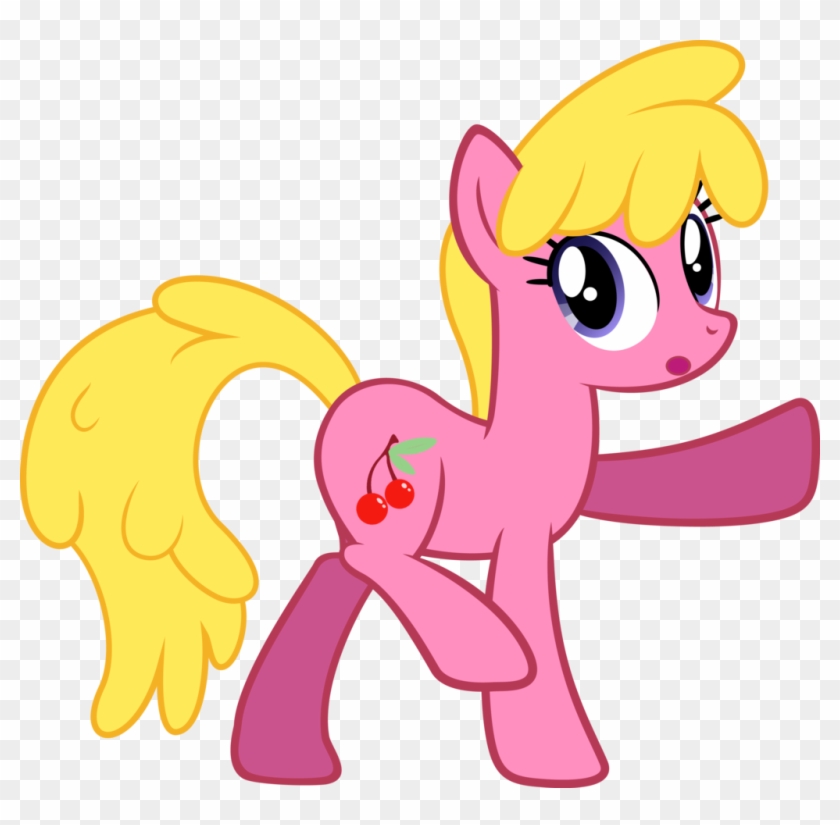 Likonan, Background Pony, Cherry Berry, Confused, Safe, - My Little Pony Cherry Berry #544750