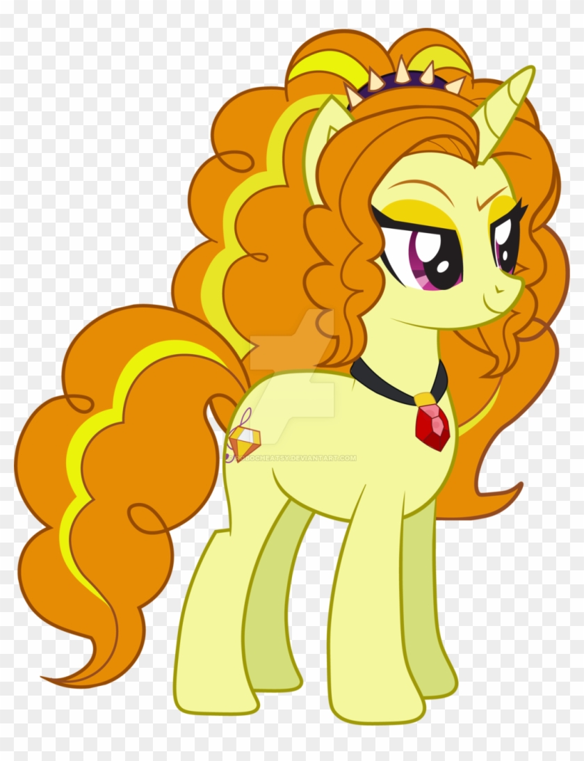 Adagio Dazzle Pony Form By Robocheatsy - Mlp Adagio Dazzle Pony #544847