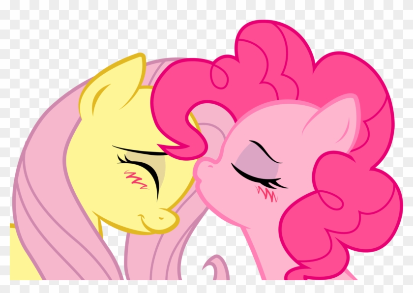 Fluttershy And Pinkie Pie - Fluttershy X Pinkie Pie #544852