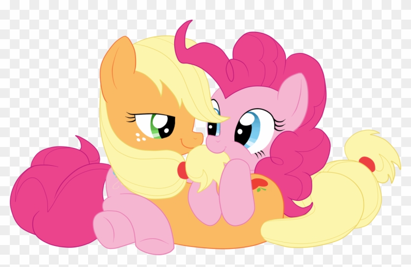 Pinkie Pie Cat Applejack Rainbow Dash Rarity - Applejack X Pinkie Pie #544854