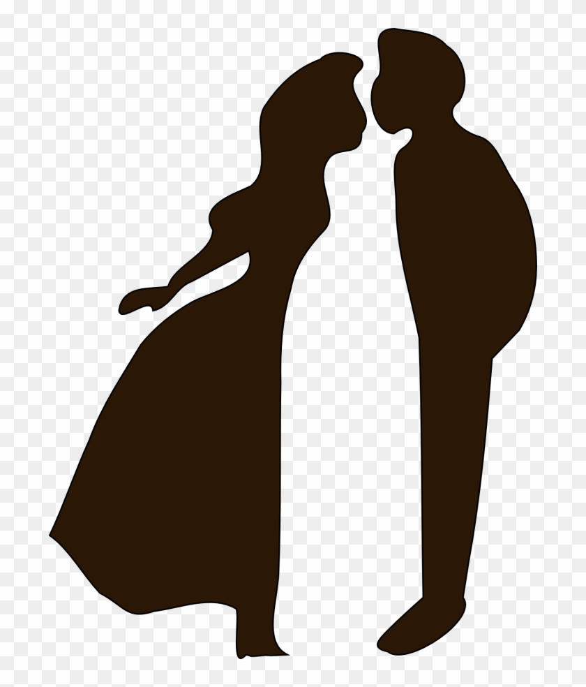 There Is Still A Law Stating That When A Married Woman - Love Couple Clipart Black And White #544897