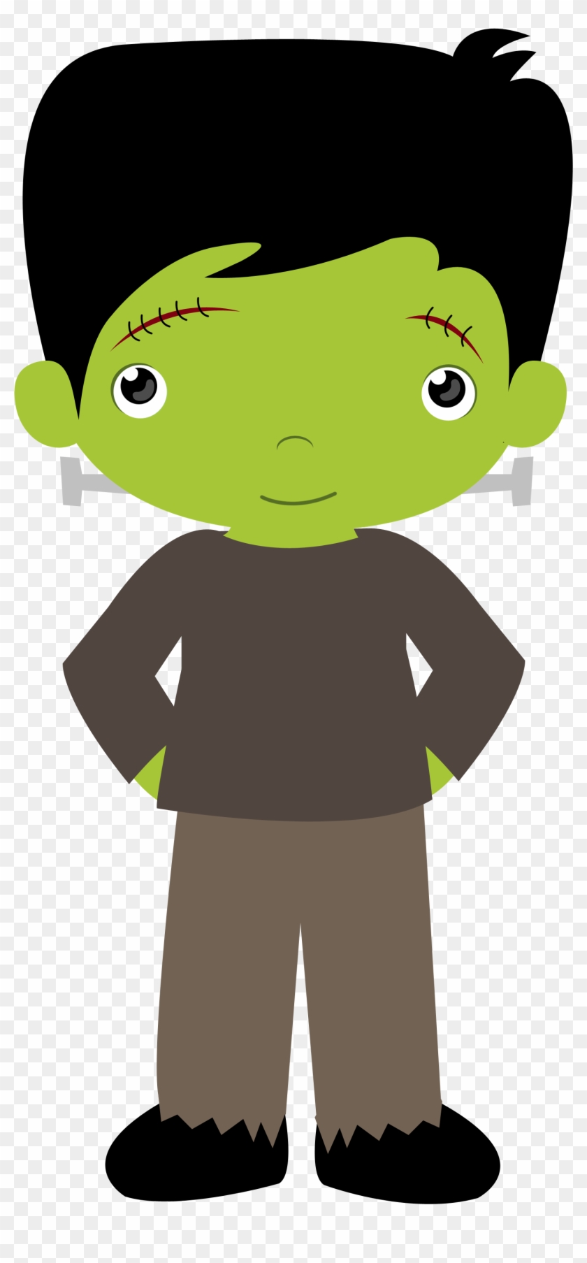 Say Hello - Frankenstein Halloween Png #545072