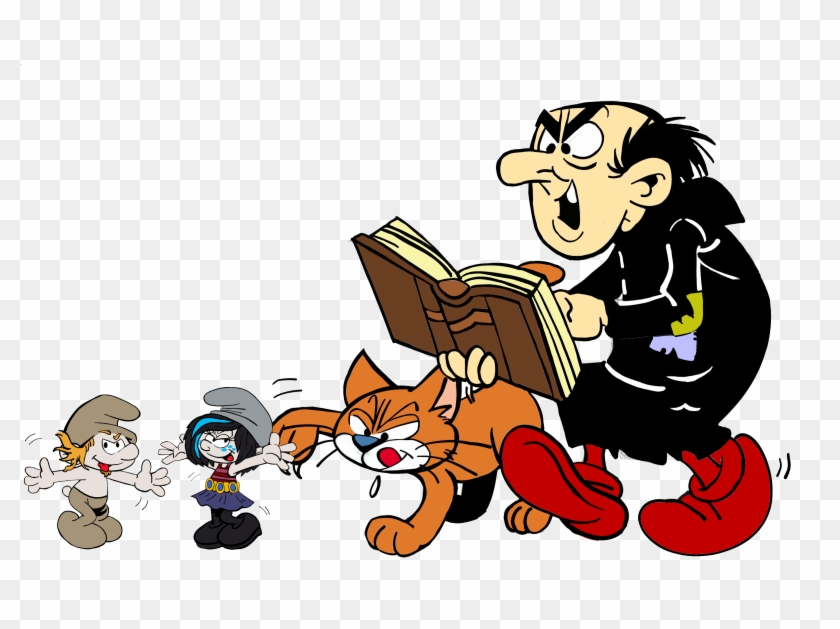 Gargamel Azrael Smurfette Vexy Hefty Smurf - Gargamel Azrael Smurfette Vexy Hefty Smurf #545242