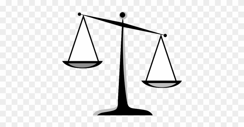 Scale Clipart Homeostasis - Scales Of Justice Clip Art #545160