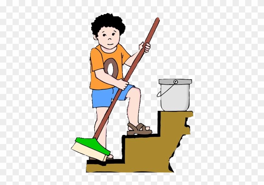 To Sign Up - Brother Doing Household Chores Clipart #545187