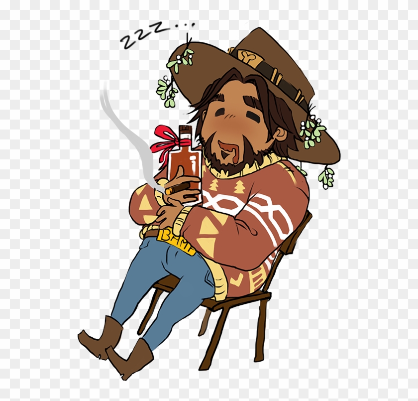 Cozy Cowboy Fell Asleep Waiting For The Kiss, Yup - Cartoon #545231