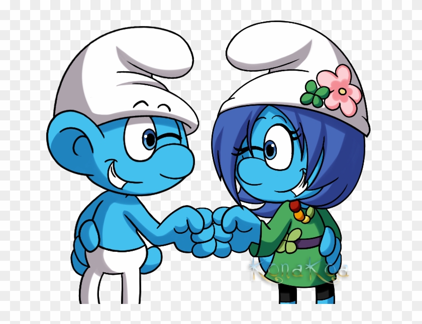 Clumsy And Lucky By Konakoa - Smurfs Clumsy And Smurfstorm #545247