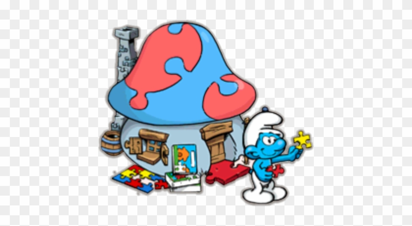 Puzzle Smurf - Smurfs Village Puzzle Smurf #545259