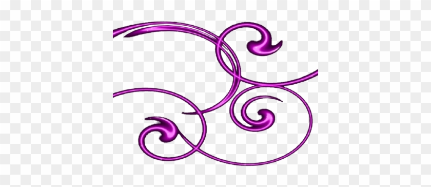 Clipart Info - Purple Swirl Design Png #545283