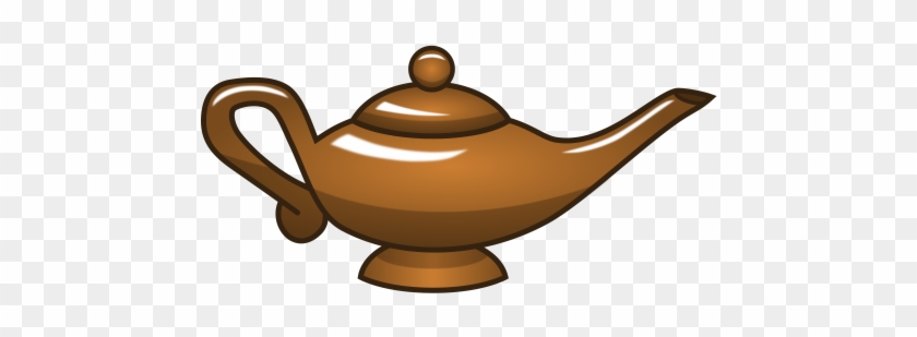 Bronze Magic Lamp - Teapot #545311