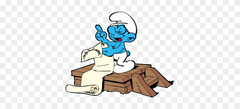 Meet The Cast And Characters Of Smurfs - Brainy Smurf #545353